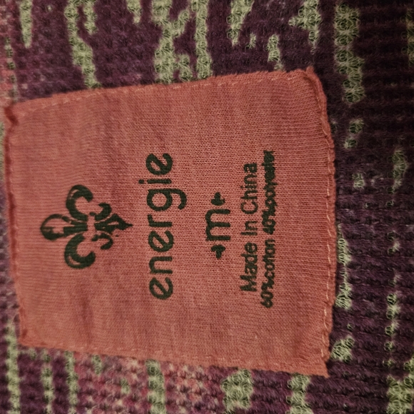 Pink and Purple Knit Sweater - Picture 2 of 2